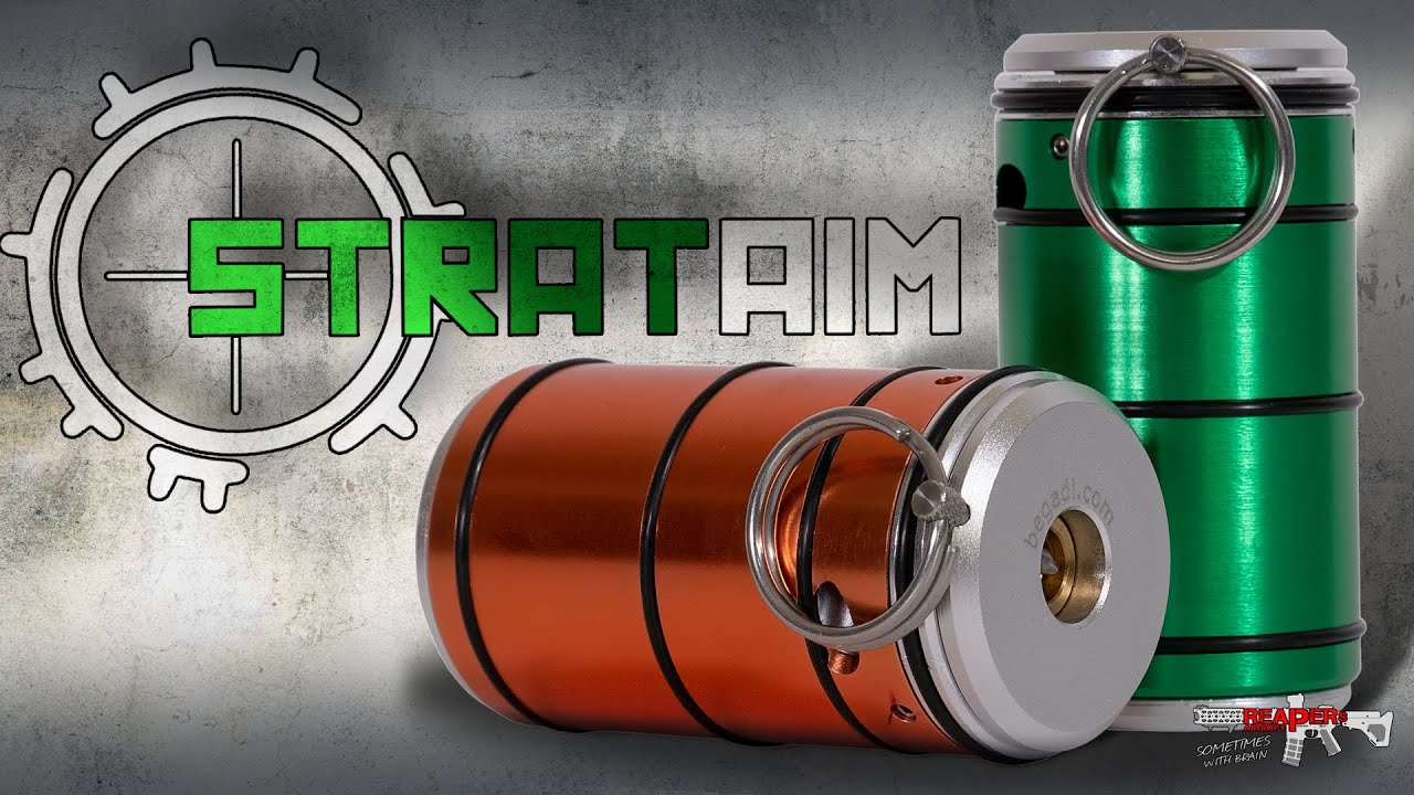 [Review] StratAIM EPSILON | 6mm Airsoft/Softair Impact Gas Granate (German,DE)