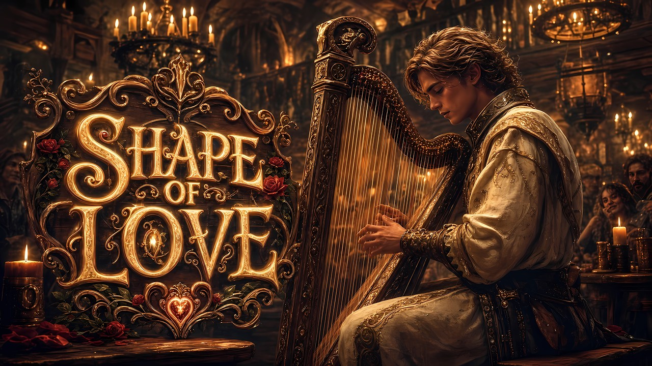 The Shape of Love | Orpheus in the Tavern – A Valentine’s Fantasy Harp Ballad