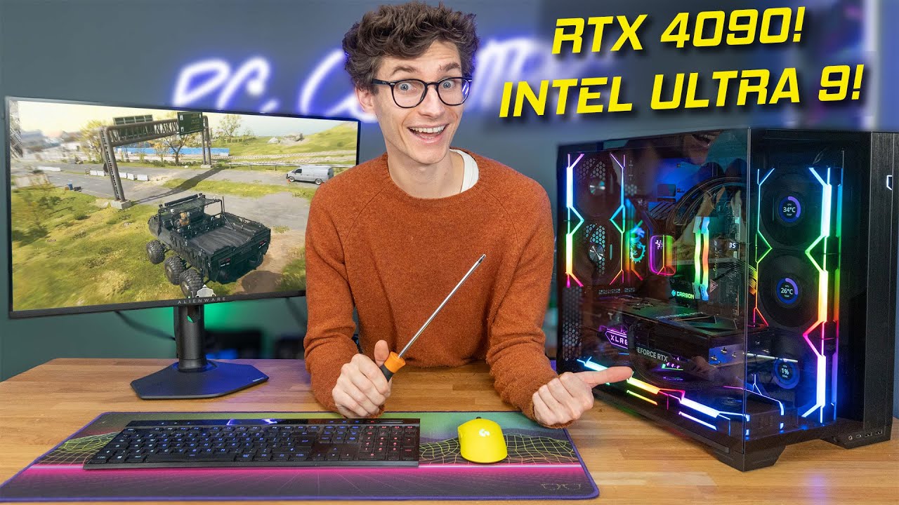 The MOST POWERFUL Gaming PC Build Ever?! 😲 Intel Core Ultra 9 285K, RTX 4090, Gameplay Benchmarks!