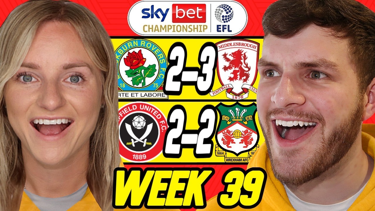 CHAMPIONSHIP WEEK 39 PREDICTIONS