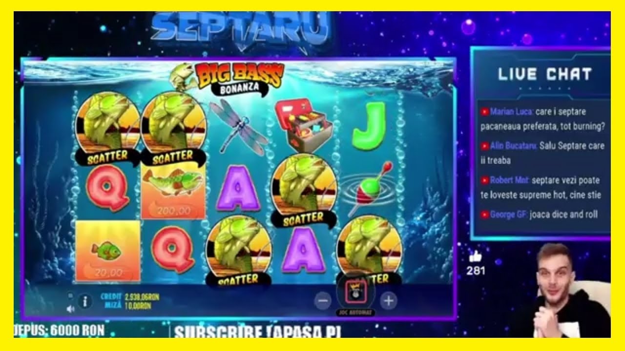 🤑SPECIALA PRINSA LA BIG BASS BONANZA💯 MIZA 10 RON🔥
