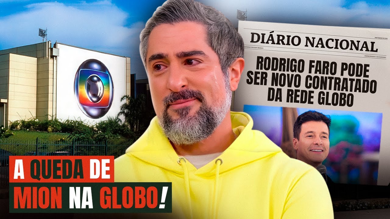 ALGO ESTRANHO EST&Aacute; ACONTECENDO COM MARCOS MION NA GLOBO!