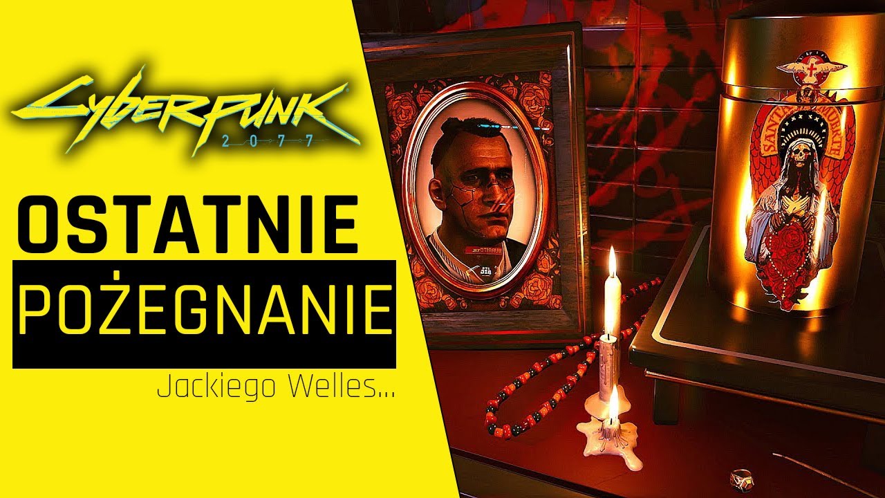 Pogrzeb i ostatnie pożegnanie Jackiego Welles. | Widzimy się w Afterlife | Cyberpunk 2077.