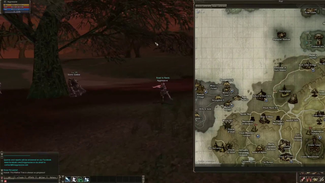Road to Kaysha Herald of Icarus Lv21 - Aggressive Lineage 2 High Five 👽
