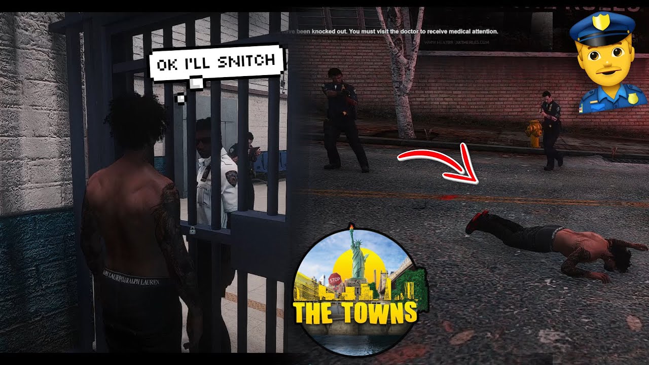 Sosa Gets Arrested & Snitches On His Opps?😱 | Sosa Plays The Towns Ep.5