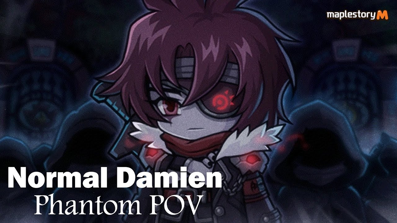 [MaplestoryM] A2S Normal Damien clear with guides! Phantom POV