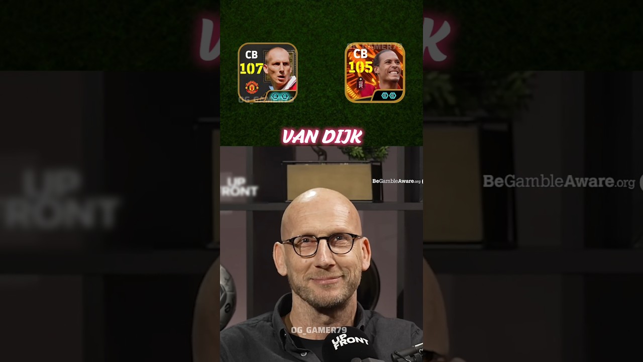 Jaap Stam Picked His Favourite Dutch Player😱🔥 #efootball #trend