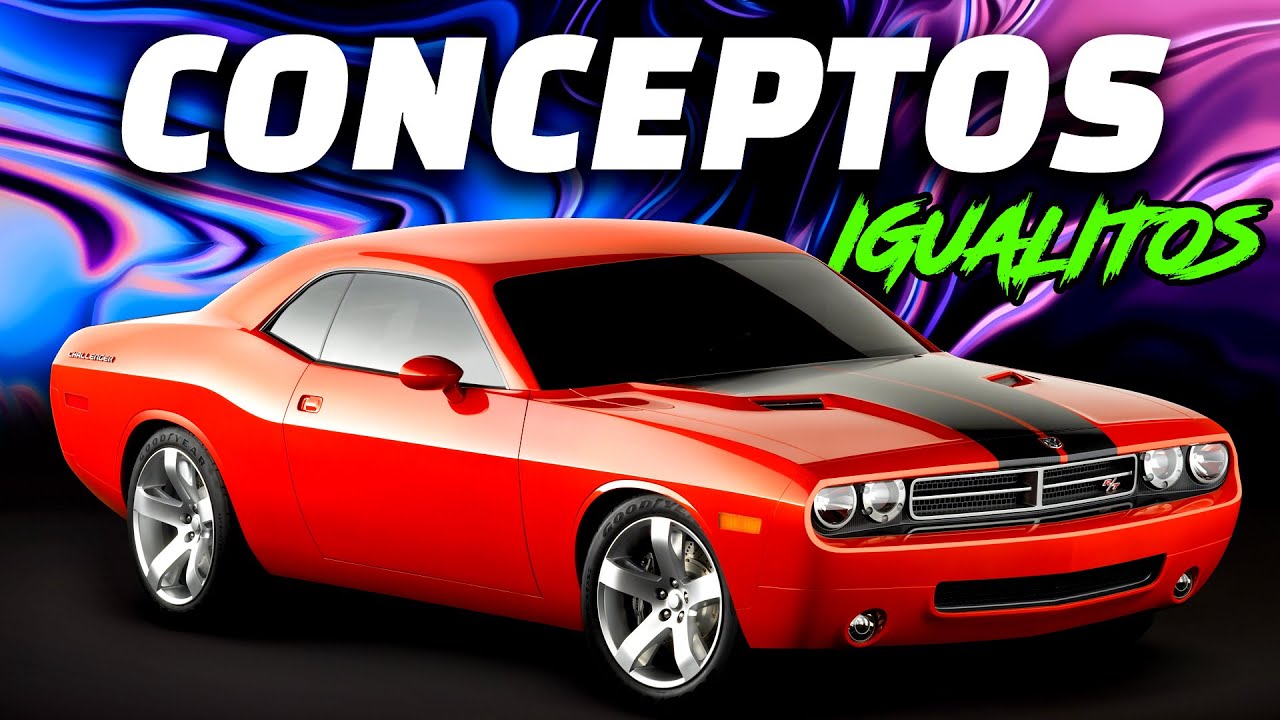 Autos Conceptuales con Gran Parecido a sus Versiones de Producci&oacute;n