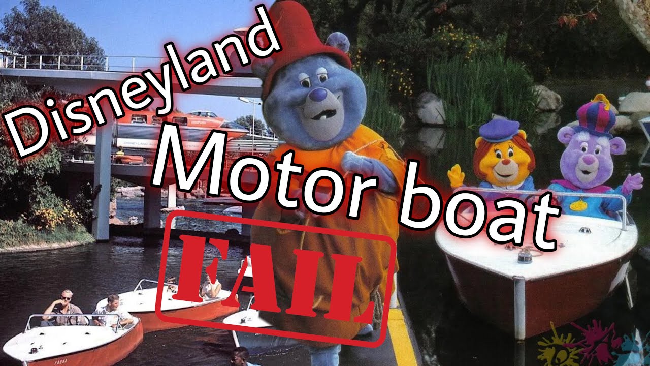 Disneyland Motor Boats