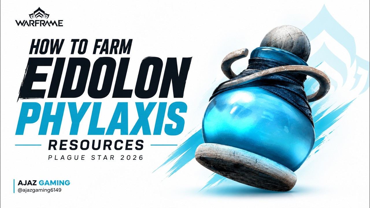 How to Farm Eidolon Phylaxis Resources | Plague Star 2026 | Warframe