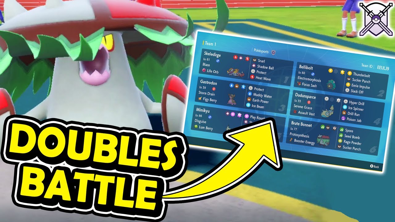 BRUTE BONNET REPLACES AMOONGUSS | Battle Stadium Doubles | Pok&eacute;mon Scarlet & Violet - Pokesports