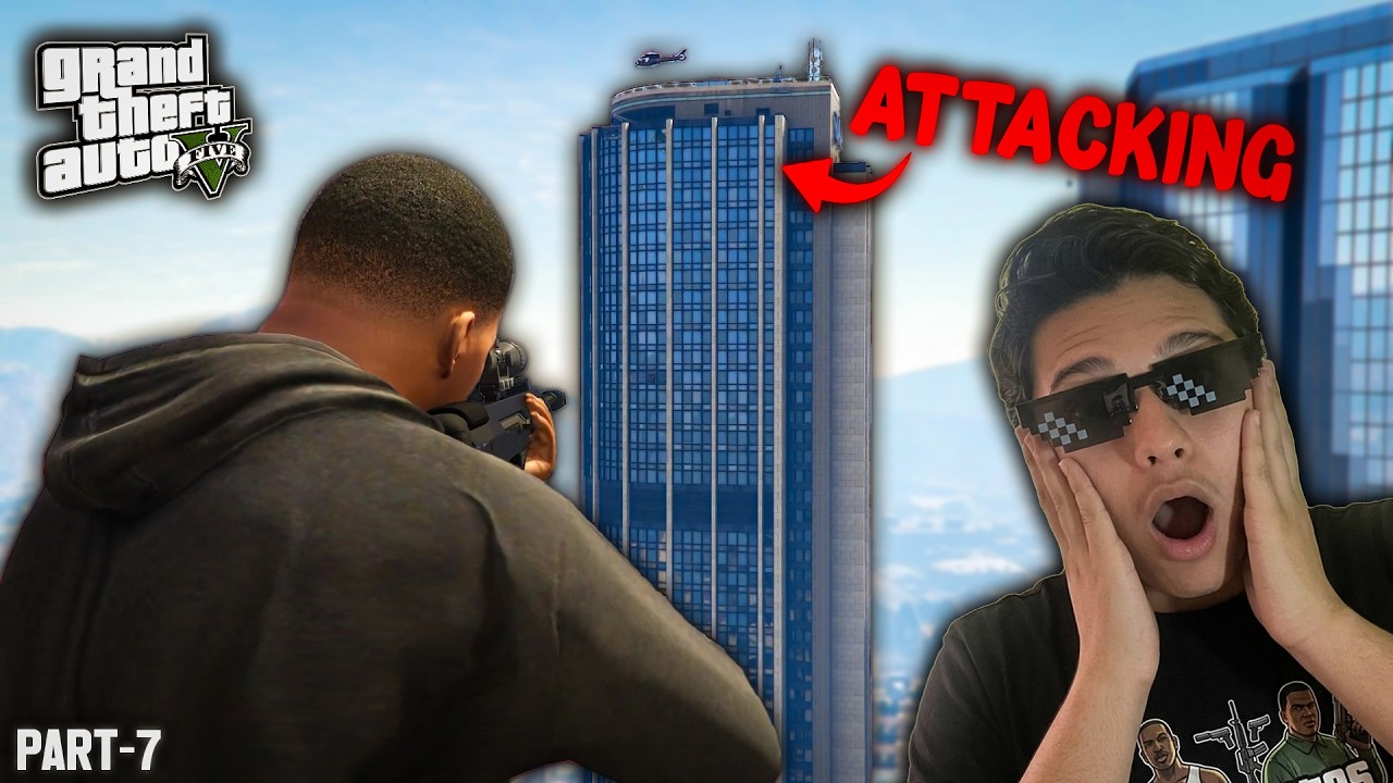 Attacking On FIB Building in GTA 5 | (Part-7