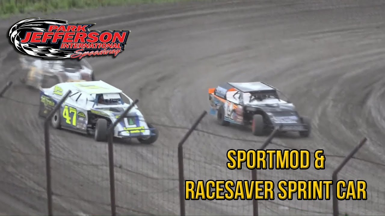 Sportmod & RaceSaver Sprint Car | Park Jefferson Speedway | 6-30-2018