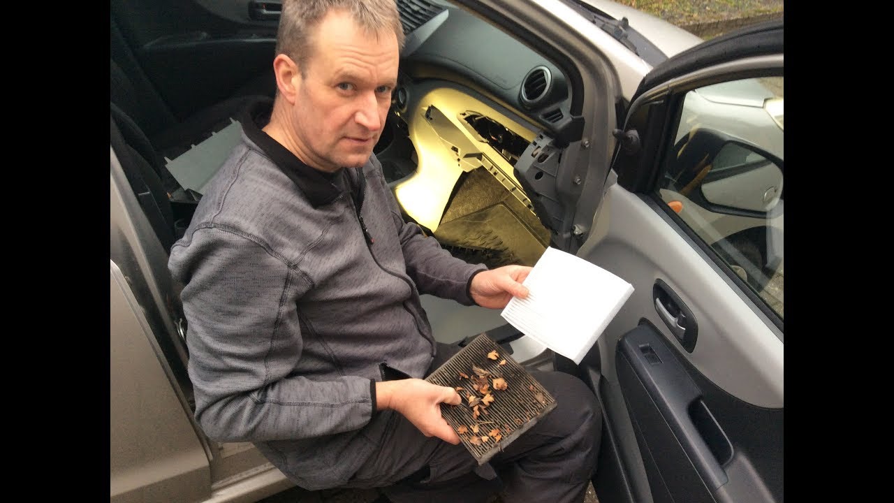 How to change pollen/cabin filter in a Suzuki Alto