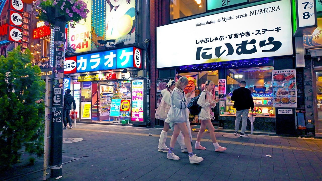 新宿 / 3 hrs  - Night walk in Shinjuku, Tokyo, Japan, Ambient ( April 23, 2025 )