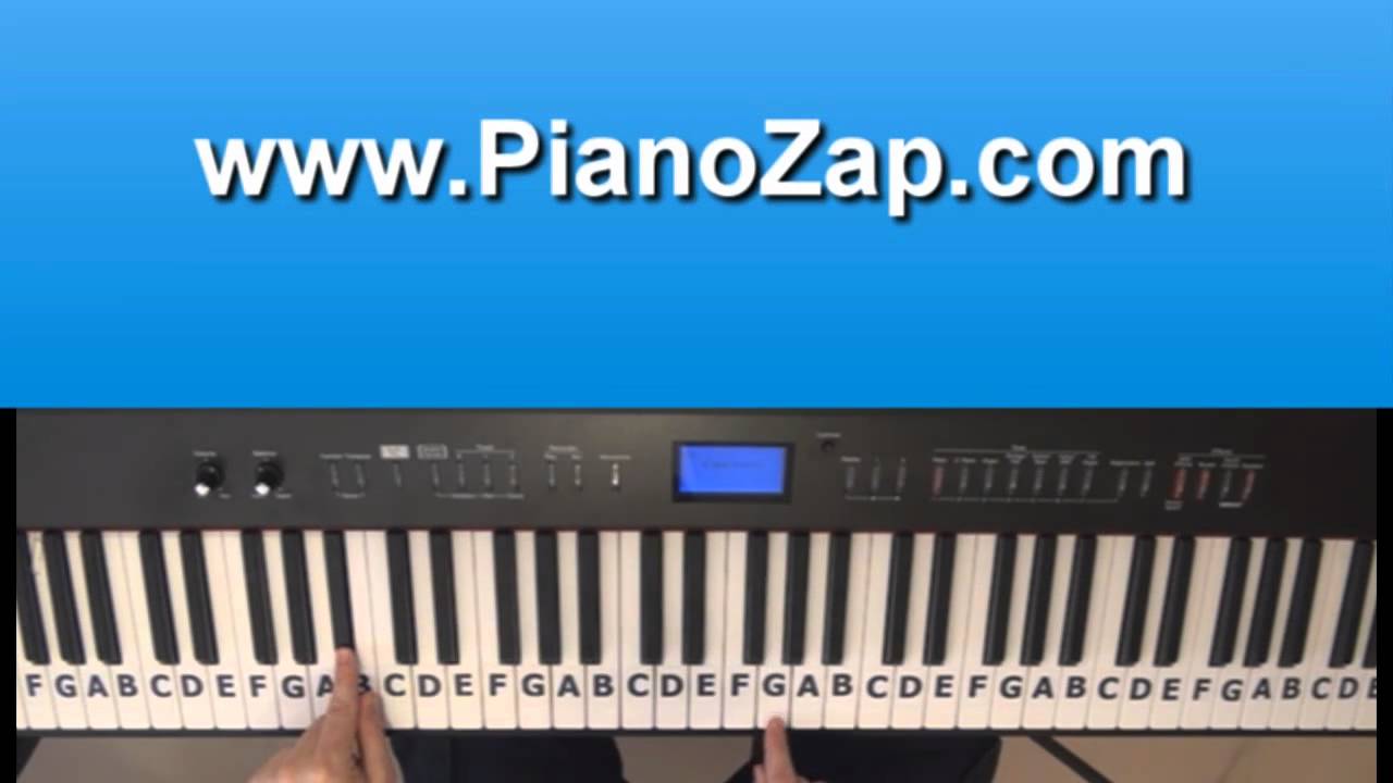 How To Play Just Can't get enough by Black eyed peas On Piano - Tutorial