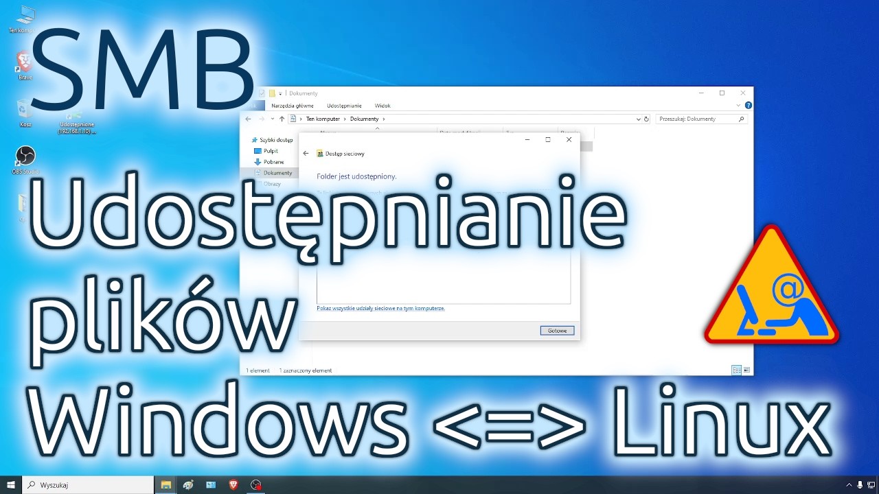 Przesyłanie plików pomiędzy Windowsem i Linuksem