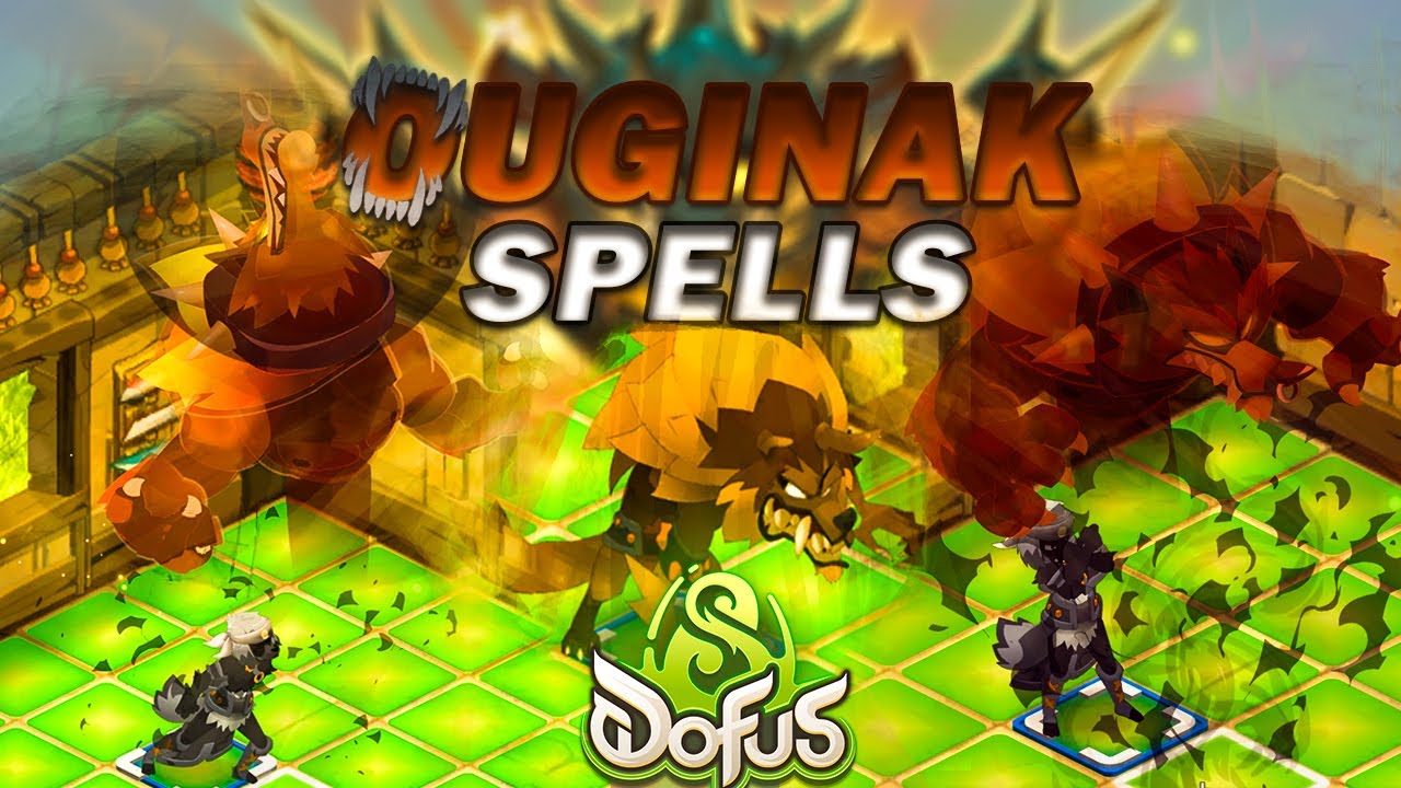 All Ouginak Spell Animations in Dofus Unity