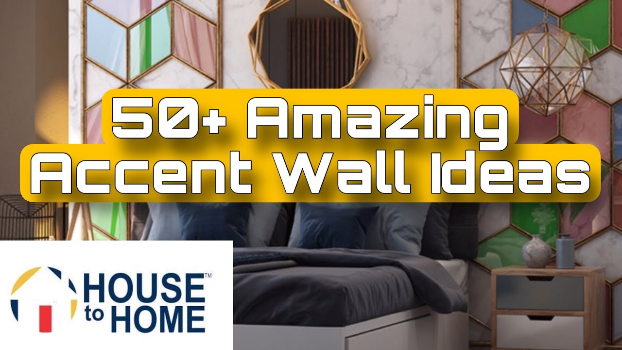 50+ Amazing Accent Wall ideas #hthresidential #accentwallideas