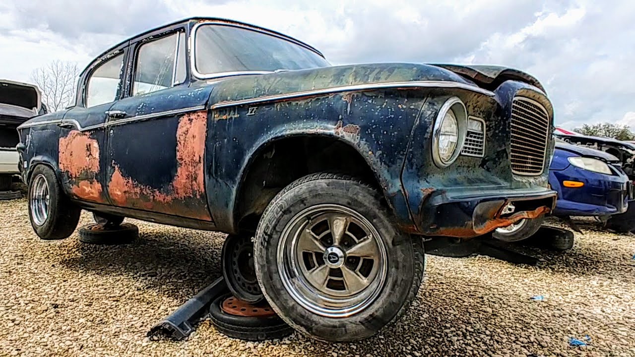 1960 Hotrod Studebaker Lark Junkyard Find