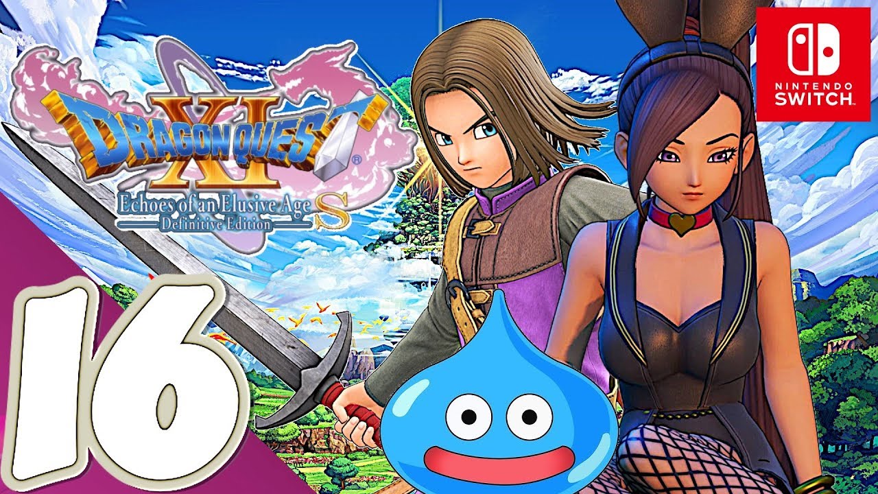 DRAGON QUEST XI S [Switch] - Gameplay Walkthrough Part 16 (Post Game) Seedlings / Sidequests