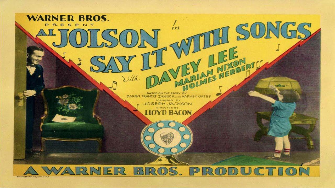Say It with Songs | Al Jolson