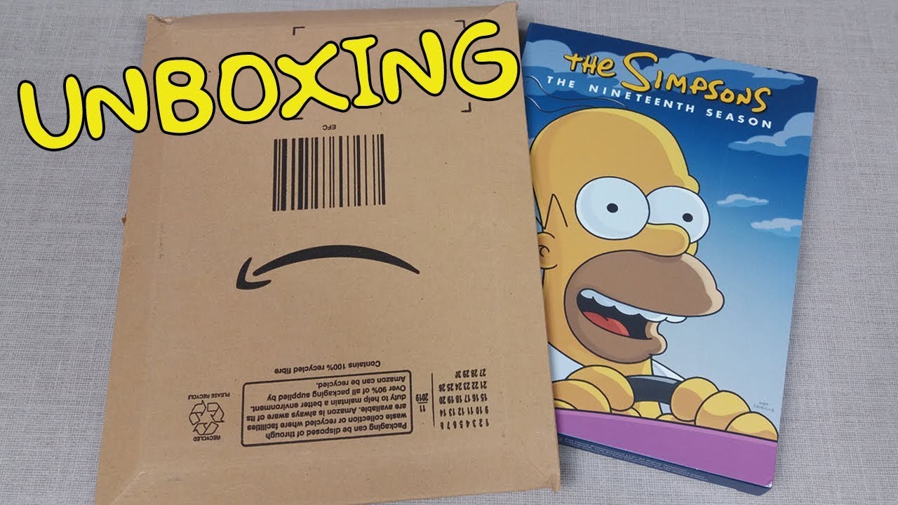 РАСПАКОВКА: DVD-бокс с 19-м сезоном «Симпсонов», релиз в Великобритании