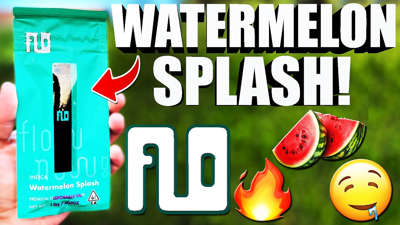 This WATERMELON SPLASH was TASTY! | FLO Watermelon Splash Review!