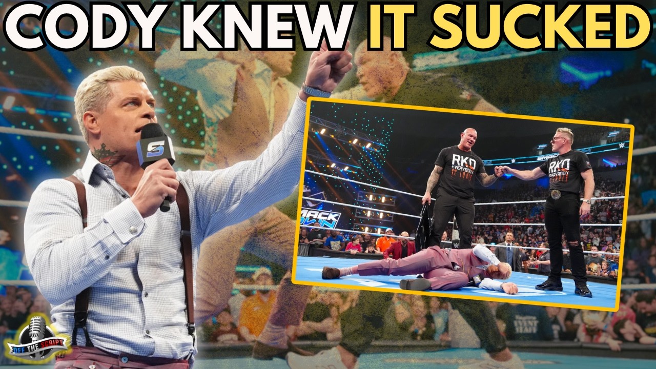 Cody Rhodes FORCED TO CUT SHOOT PROMO After Pat McAfee Ruined HIS WrestleMania
