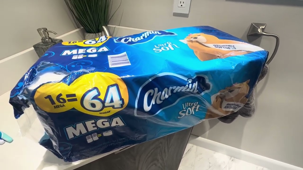 Charmin&reg; Ultra Soft&reg; 2-Ply Mega Roll Toilet Paper, 264 Sheets Per Roll, Pack of 16 Rolls