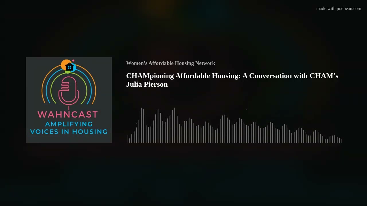 CHAMpioning Affordable Housing: A Conversation with CHAM’s Julia Pierson