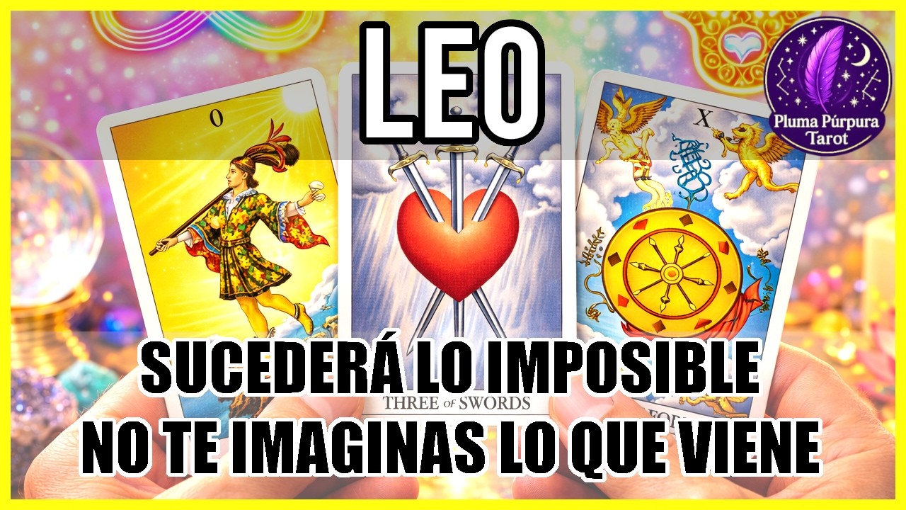 Leo ☀️ Santa Madre De Dios! Lo Que Llega Supera Todas Tus Expectativas! ☀️ #Leo