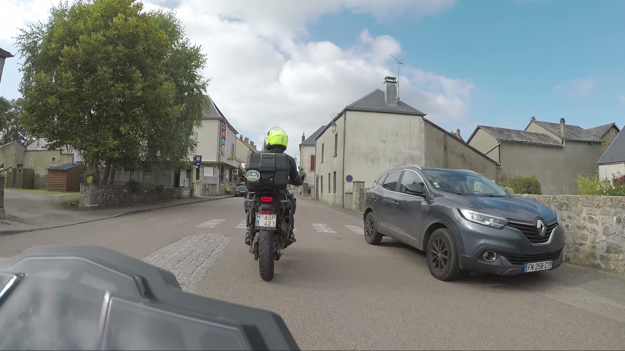 Road trip dans le Morvan en MT 125