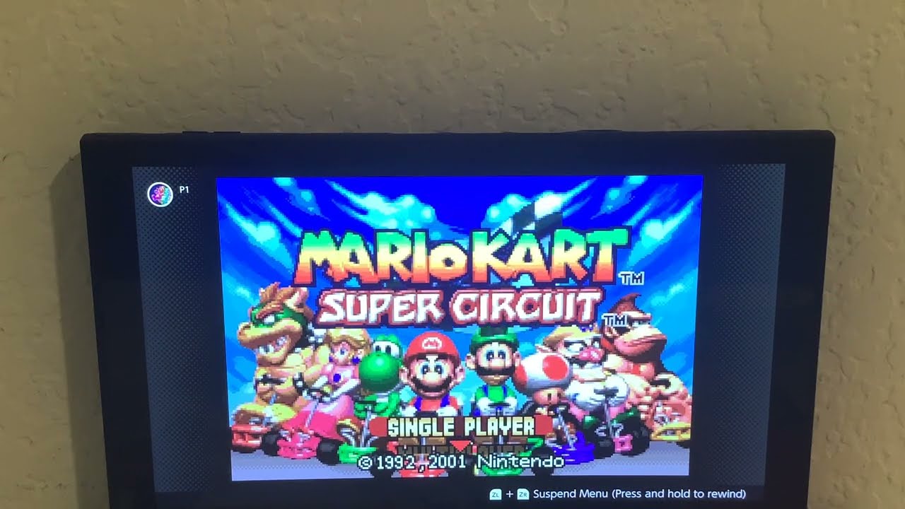 Mario kart super circuit 150cc Lightning cup