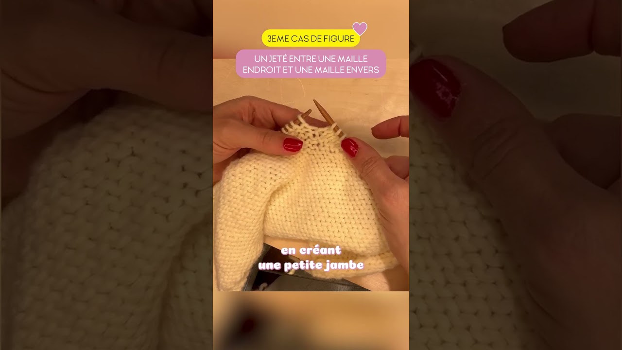Knitting Minute - Making yarn overs