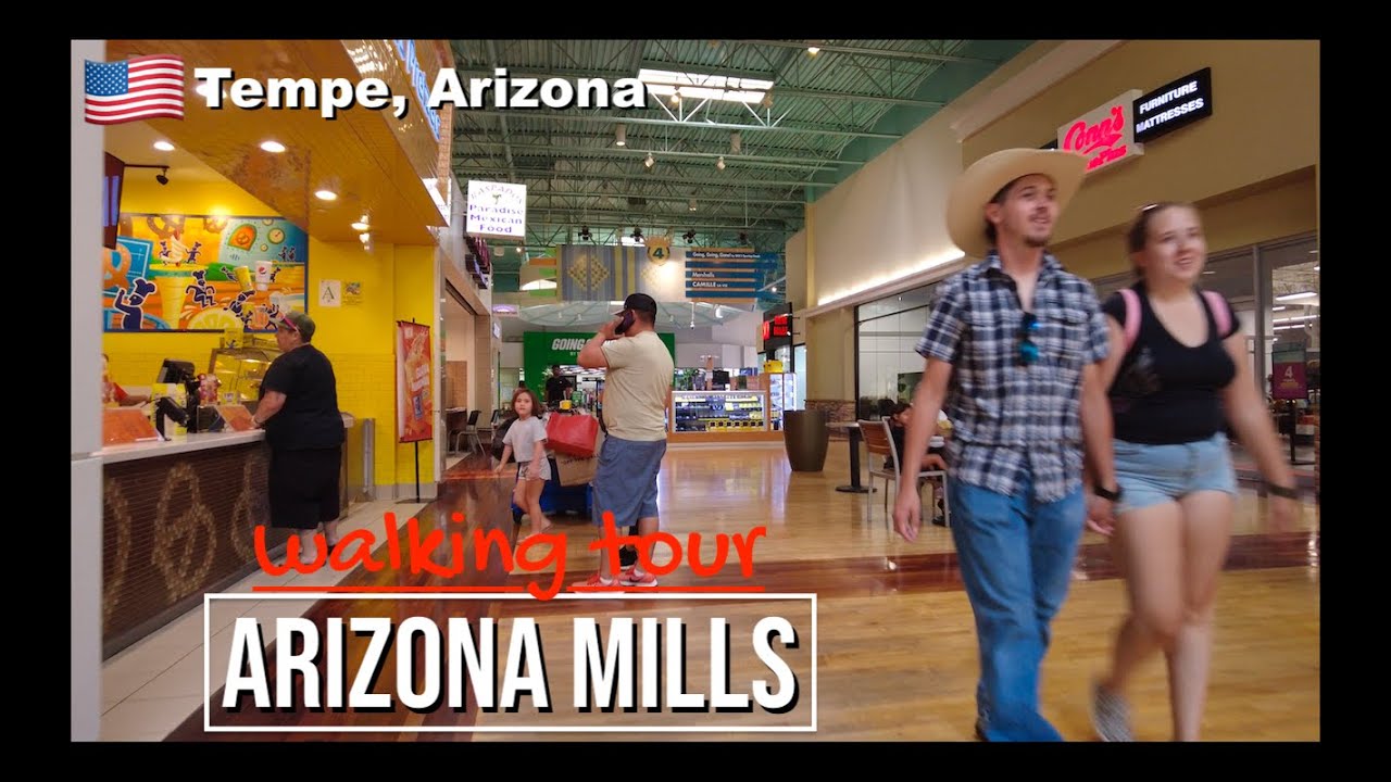 🇺🇸 Walking Tour | ARIZONA MILLS MALL | Tempe, Arizona, USA. [4K]