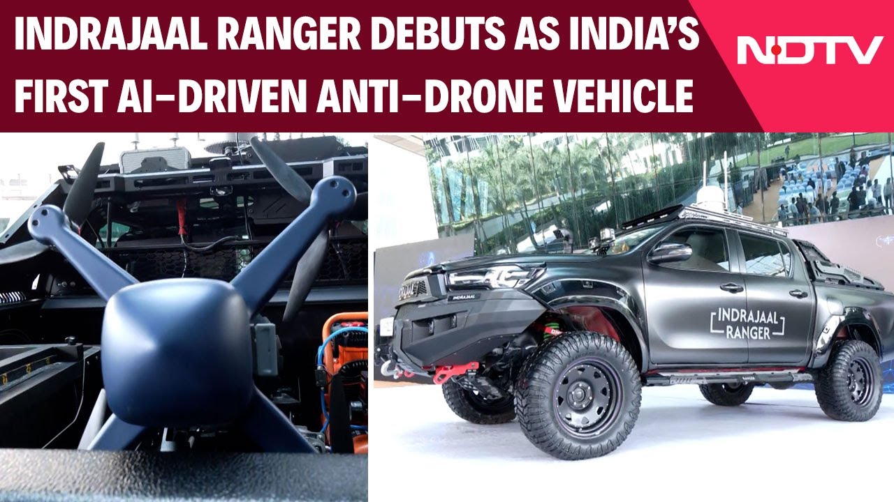 Indrajaal Ranger Debuts as India&rsquo;s First AI-Driven Anti-Drone Patrol Vehicle