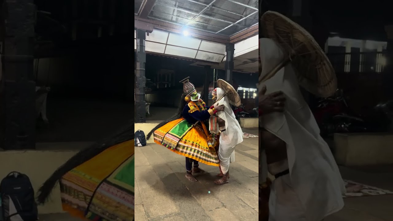 Kadakali at Thiruvalla sreevallabha temple