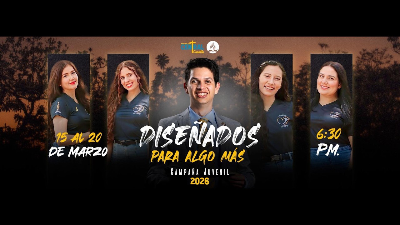Día 2 |  Pureza y dominio propio | Pr. Alan Díaz | Campaña juvenil 2026