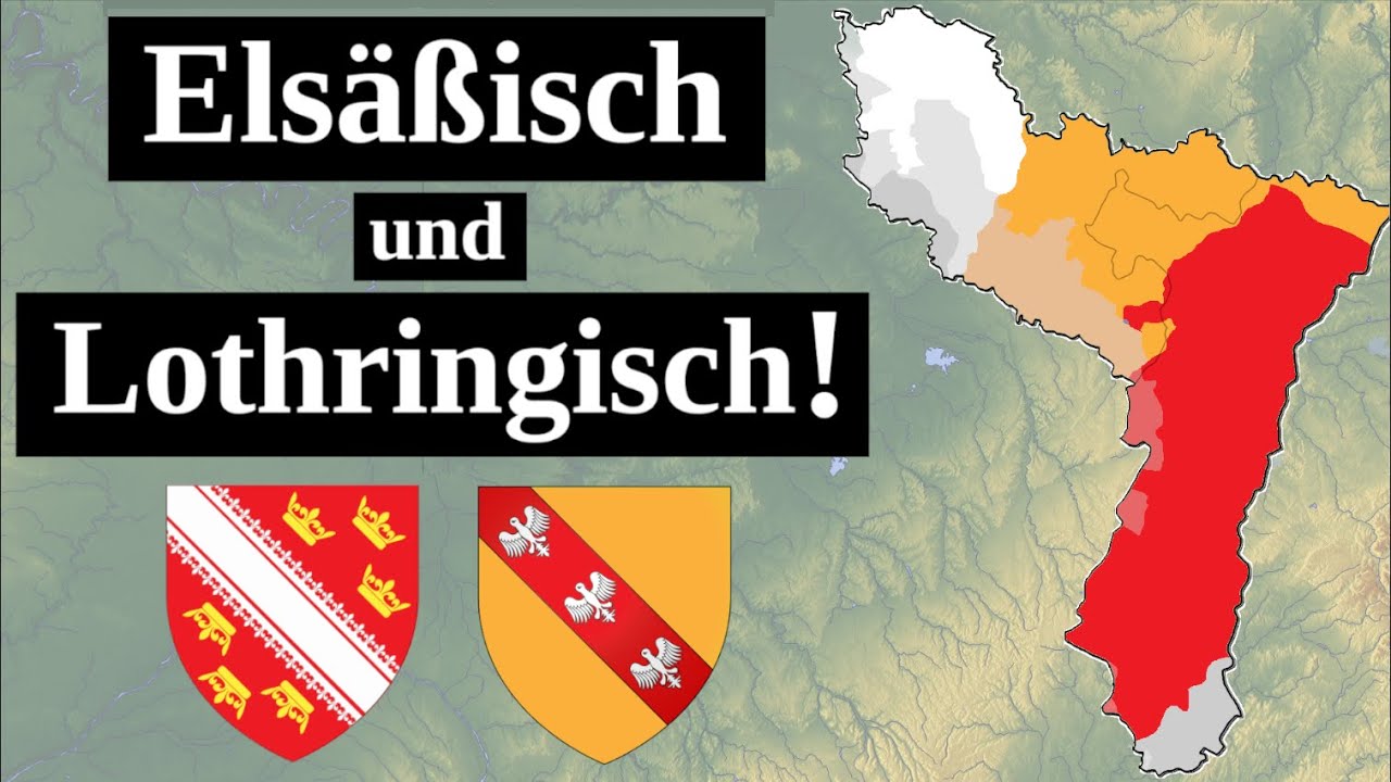 Dialekte in Elsass und Lothringen!