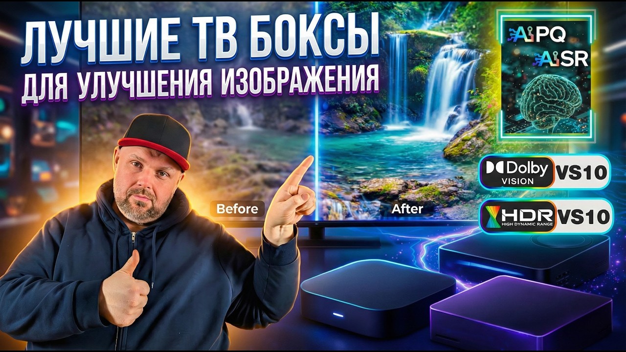 ТОП 5 ТВ БОКСОВ С УЛУЧШЕНИЕМ ИЗОБРАЖЕНИЯ. ЭТИ ТВ БОКСЫ ДЕЛАЮТ КАРТИНКУ ЛУЧШЕ.