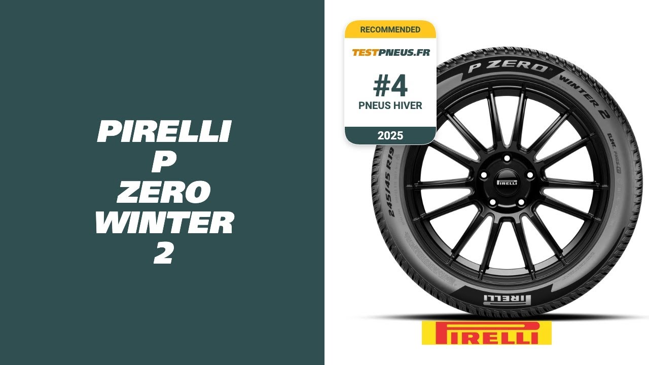 Pirelli P Zero Winter 2 2025 : essai & duel face à Continental, Goodyear, Michelin