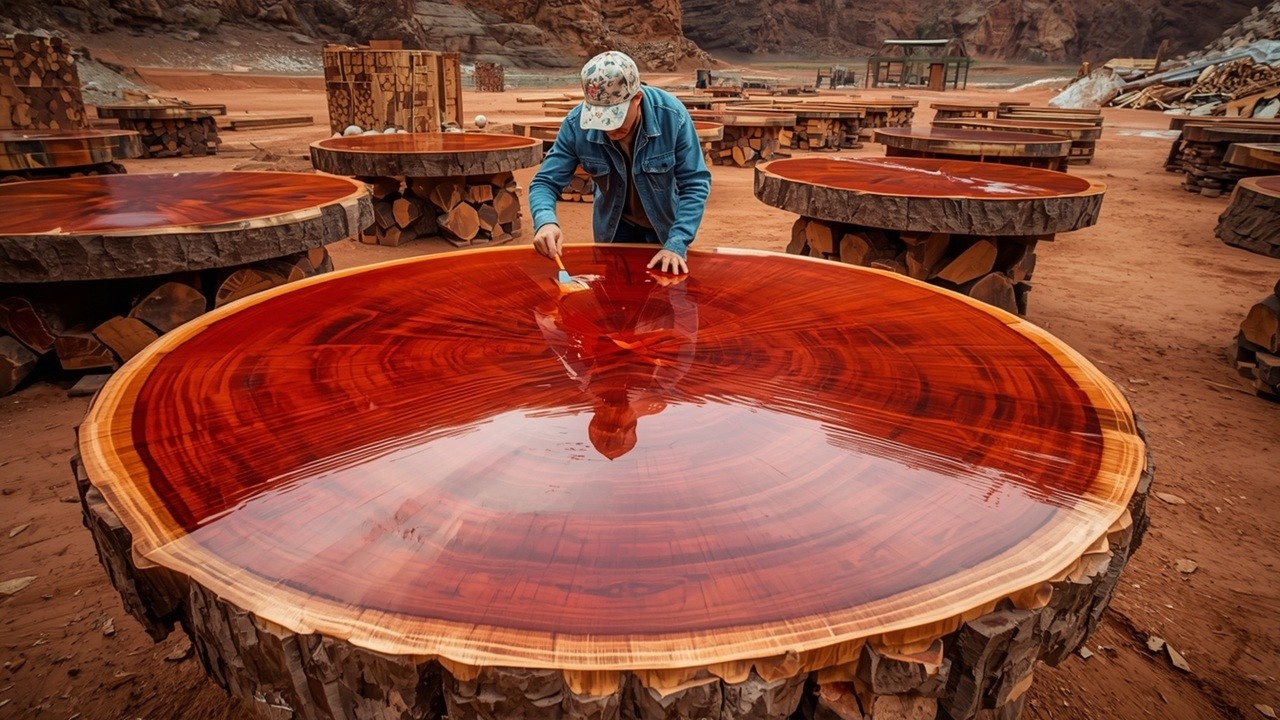 Million Dollar Wood Coffee Table: Unique & More Expensive Than Gold?