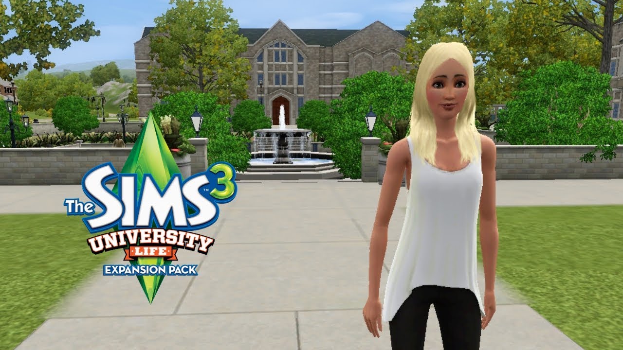 Sims 3 University Life #8 | Joining a sorority!