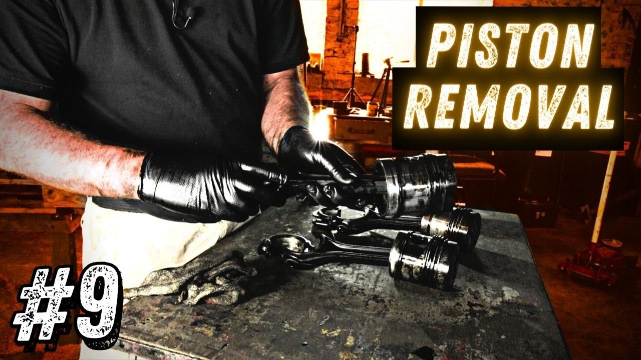 Ferguson FE35 VINTAGE TRACTOR RESTORATION Part 9: Piston Removal
