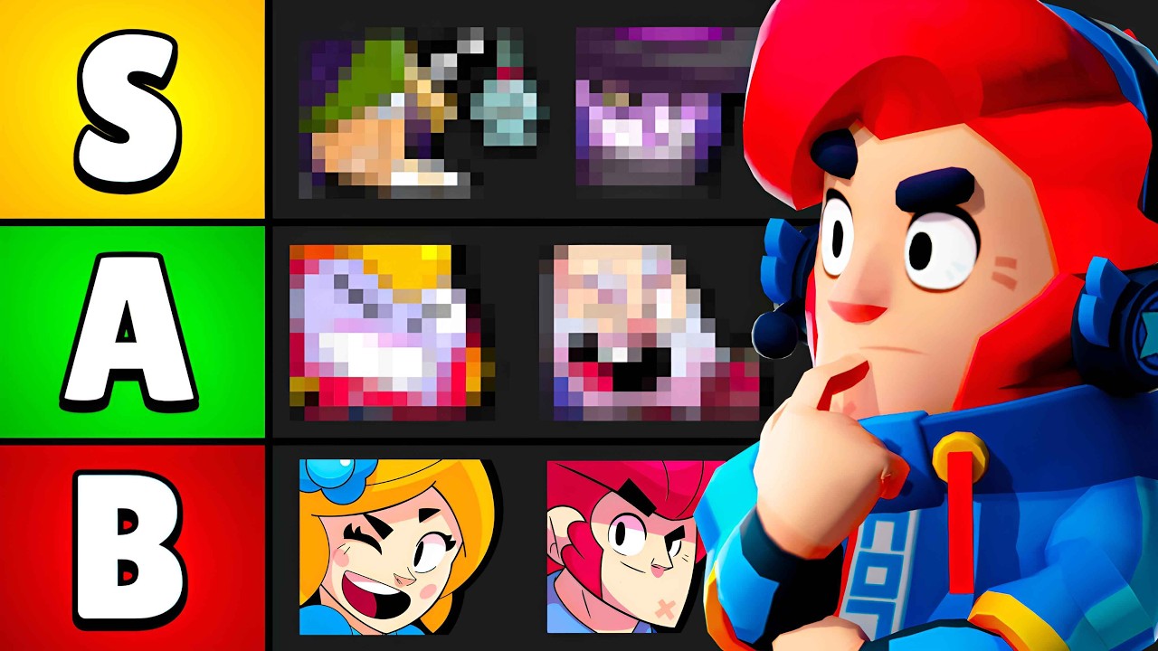 Насколько популярен каждый боец ​​в Brawlstars?