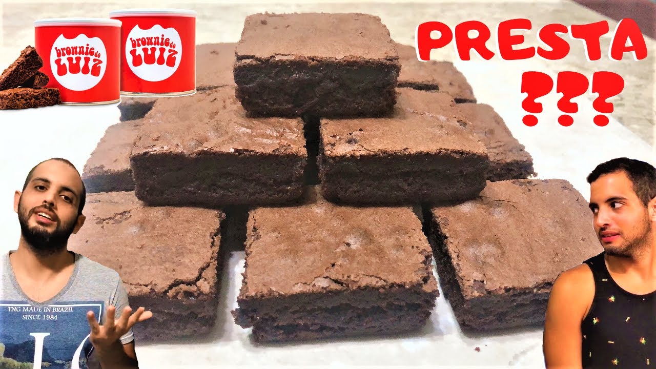 Fizemos e Comparamos o BROWNIE DO LUIZ - Ep80