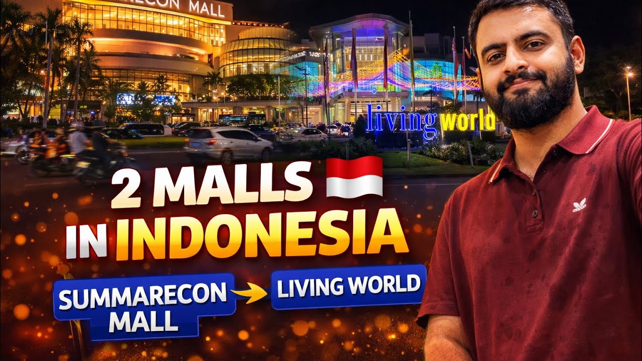 Exploring 2 Famous Malls in Indonesia 🇮🇩 | Summarecon Mall & Living World Alam Sutera