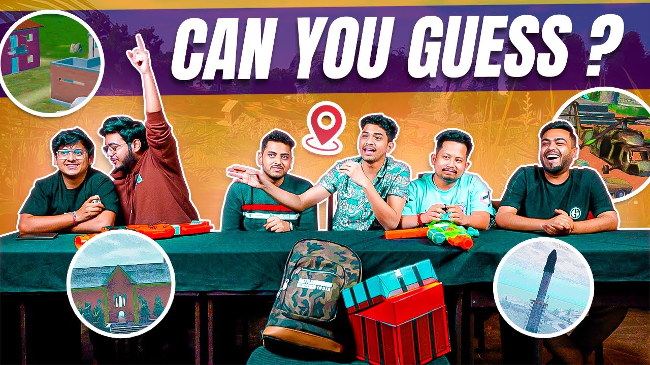 GUESS THE BGMI LOCATION IN S8UL GAMING HOUSE 2.0