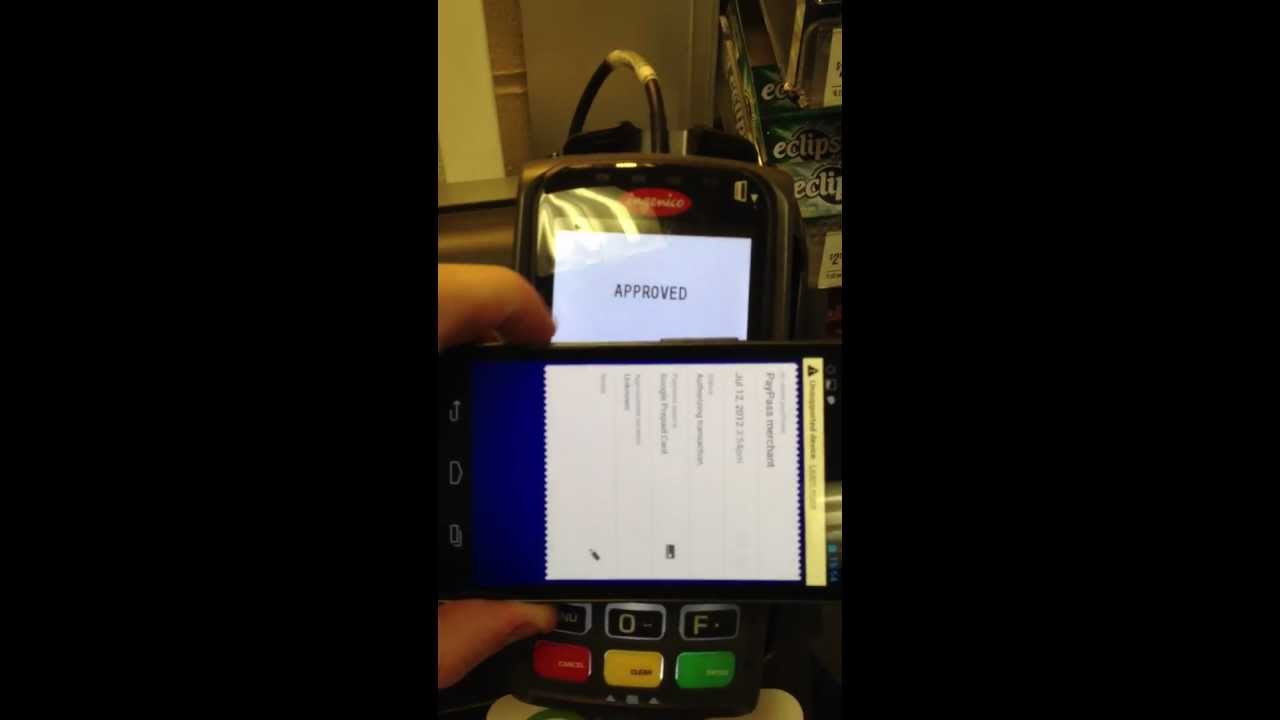 Checking out with Google Wallet
